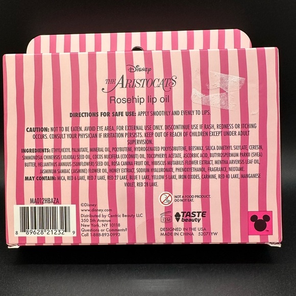Disney Aristocats Complexion Palette , Eyeshadow palette, Lip balm and Lip Oil. - Picture 11 of 15